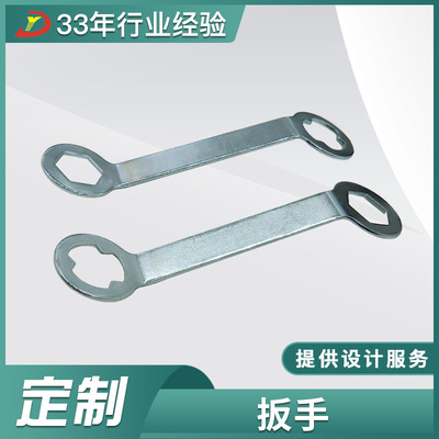 沖壓五金不銹鋼工具雙頭手動卡口梅花扳手冷軋?zhí)间摳邚姸劝馐峙l(fā)