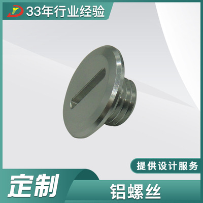 車削精密加工鋁制螺絲一字漁具T型螺絲零件電鍍工藝螺釘批量供應(yīng)